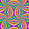 colorful peripheral drift illusion