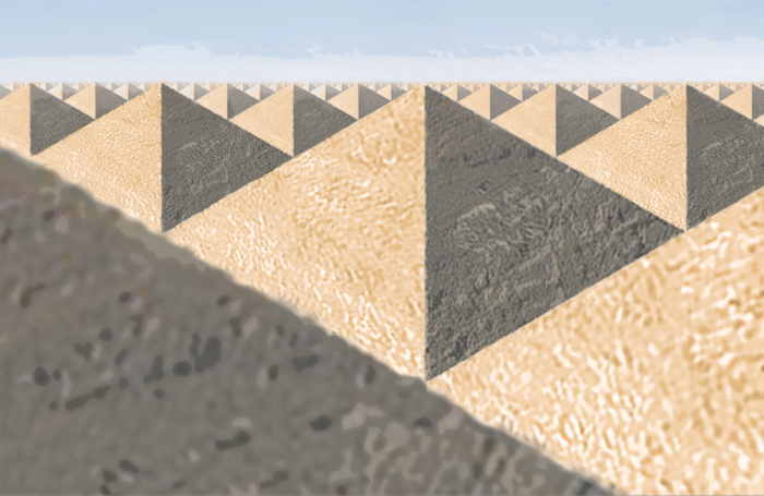 Pyramid Farm pattern